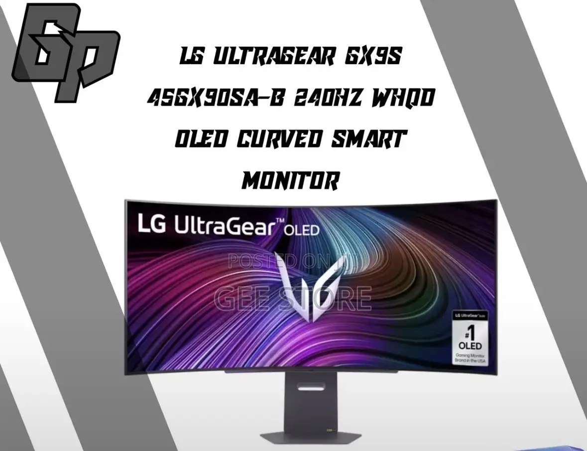 LG UltraGear GX9s (Model 45gx90sa-B), a 45-Inch WQHD Curved OLED Smart