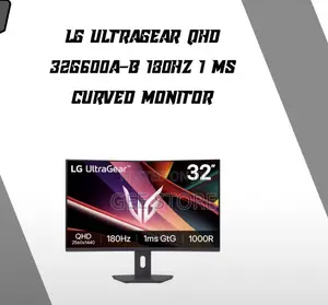 LG UltraGear 32g600a-B, a 32-Inch QHD Curved Gaming Monitor.