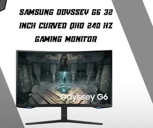 Samsung Odyssey G6 (G65B), a 32-Inch Curved QHD Gaming Monitor