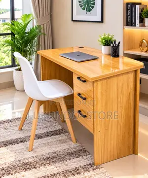 Bamboo Office Table With Chairs