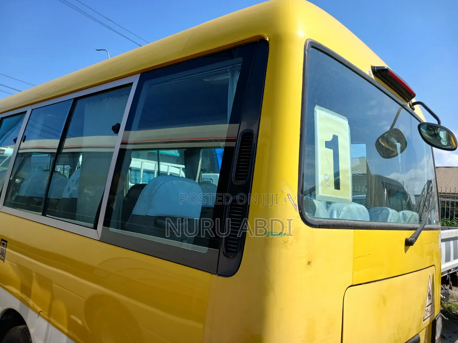 Toyota Coaster 2003 Yellow