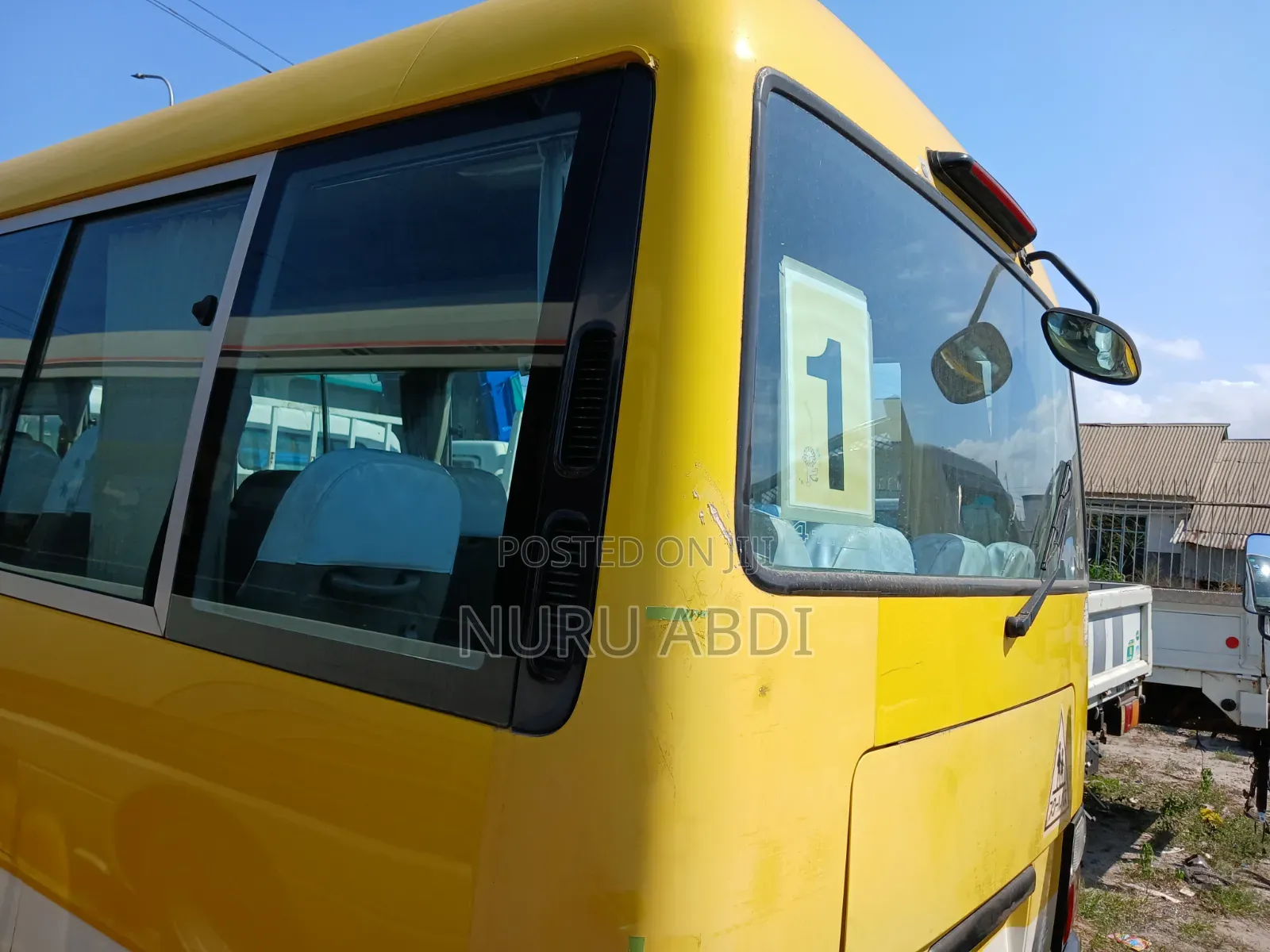 Toyota Coaster 2003 Yellow