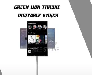 Green Lion Throne 27 Inch Smart Portable TV
