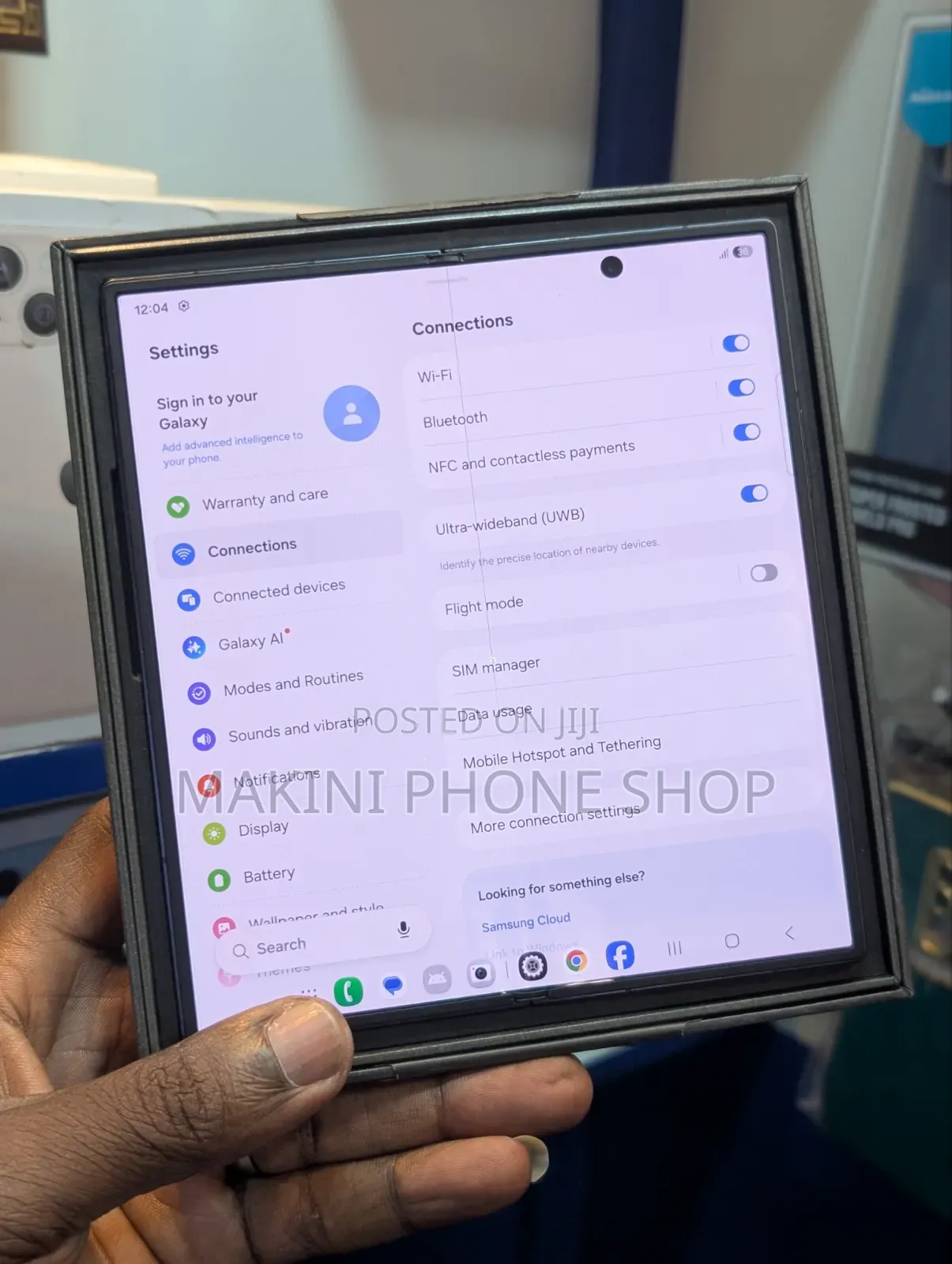 Samsung Galaxy Z Fold7 256 GB Black