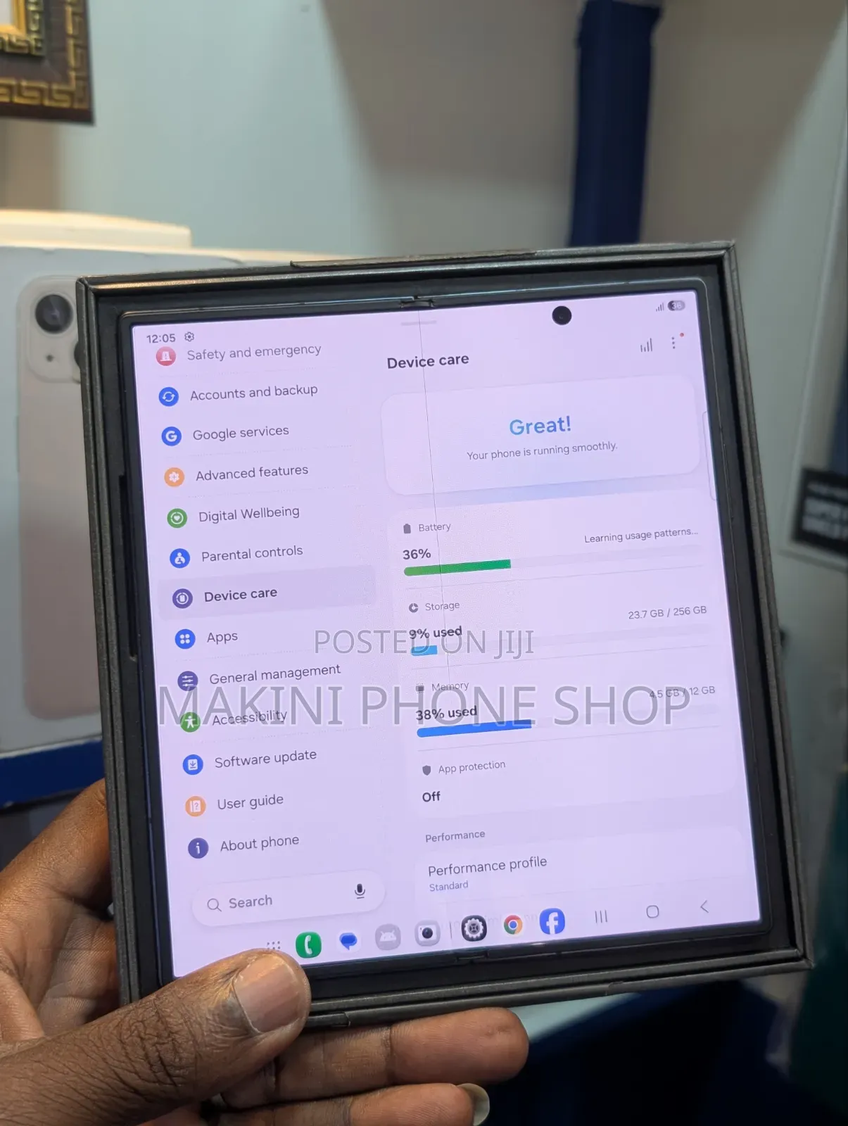 Samsung Galaxy Z Fold7 256 GB Black