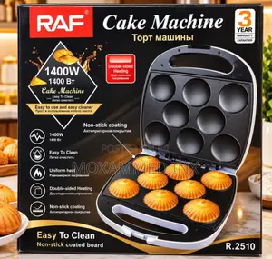 RAF Cake Machine 1400W Model R.2510an Electric Mini Cake