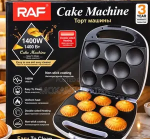 RAF Cake Machine 1400W Model R.2510an Electric Mini Cake