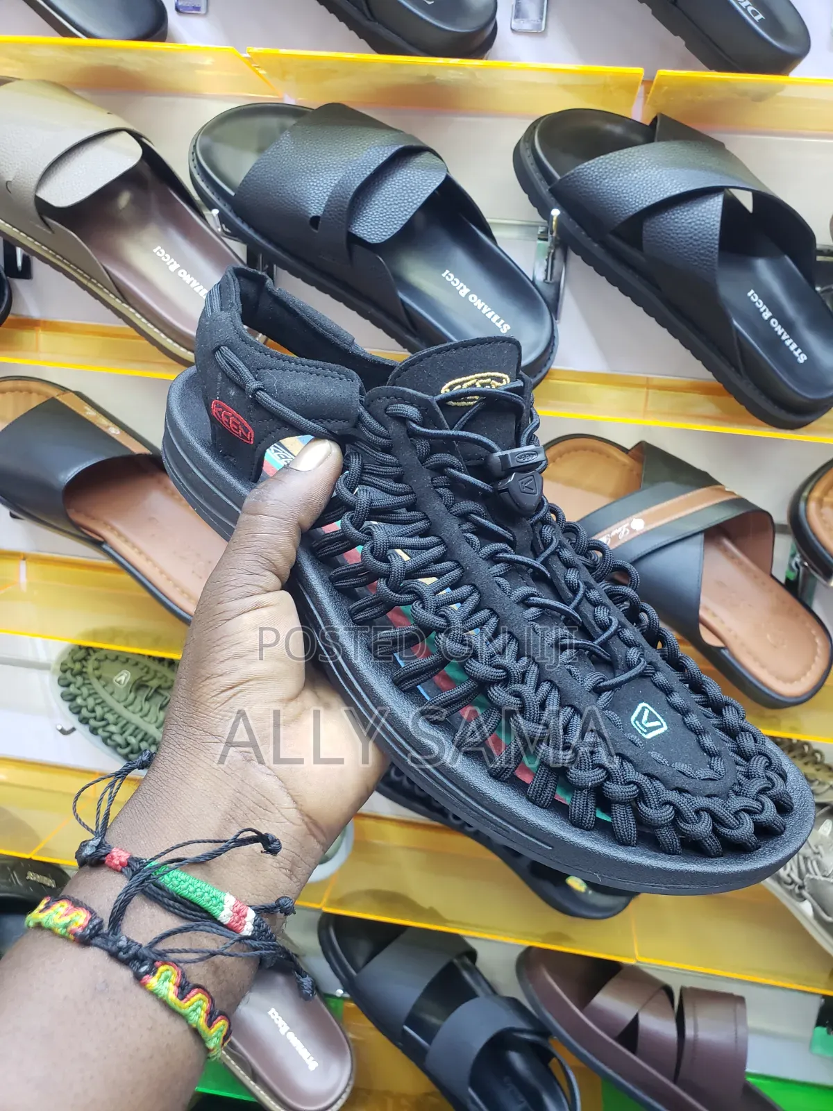 Men's Sannals Brand Keen Material Leather&Rubber