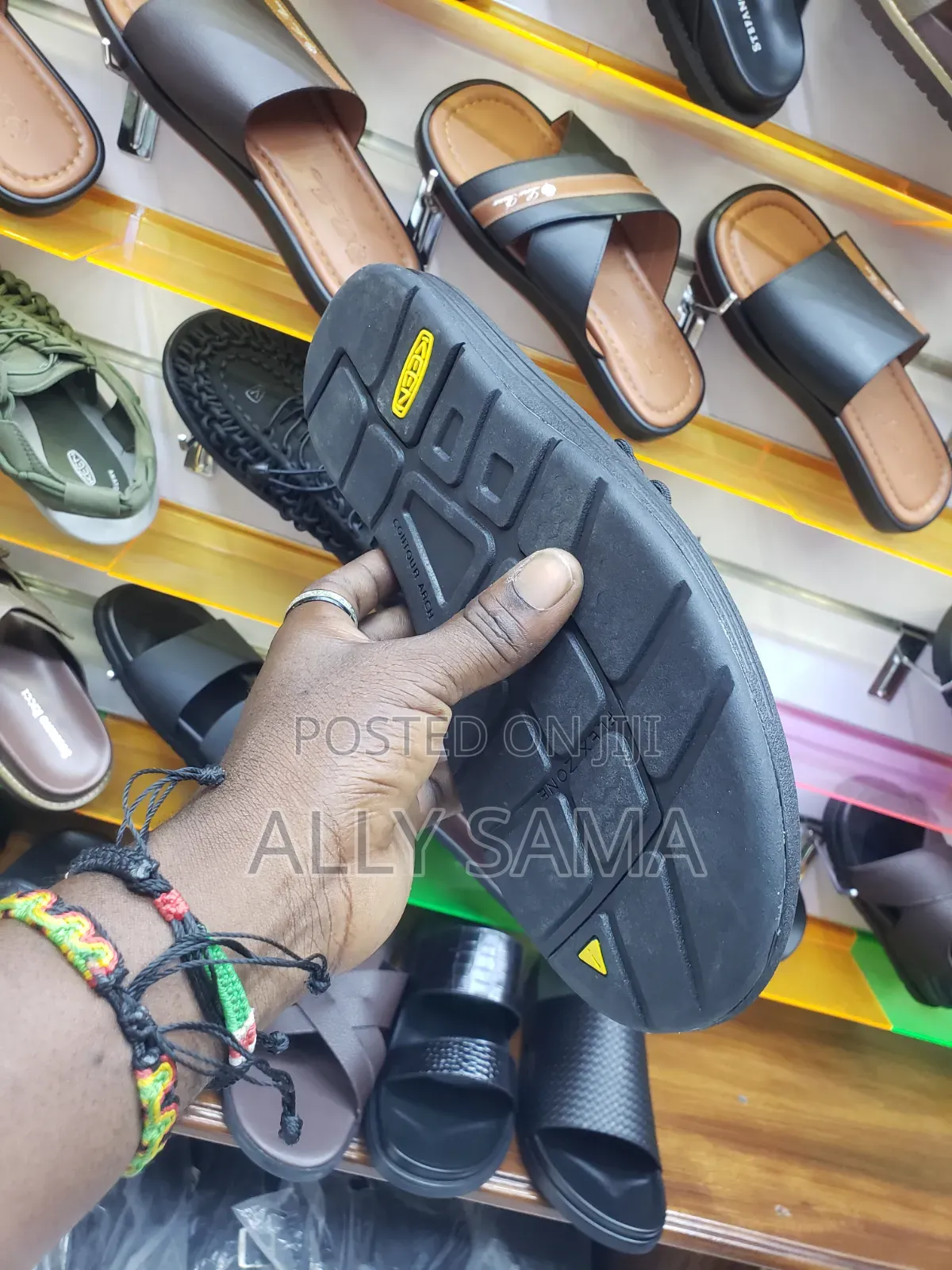 Men's Sannals Brand Keen Material Leather&Rubber