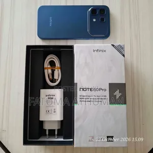 New Infinix Note 60 Pro 256 GB Blue