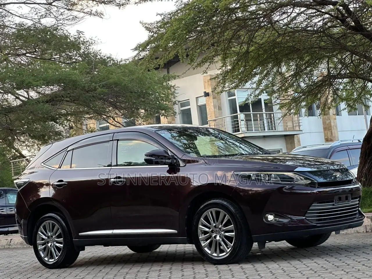 Toyota Harrier 2016 Burgundy