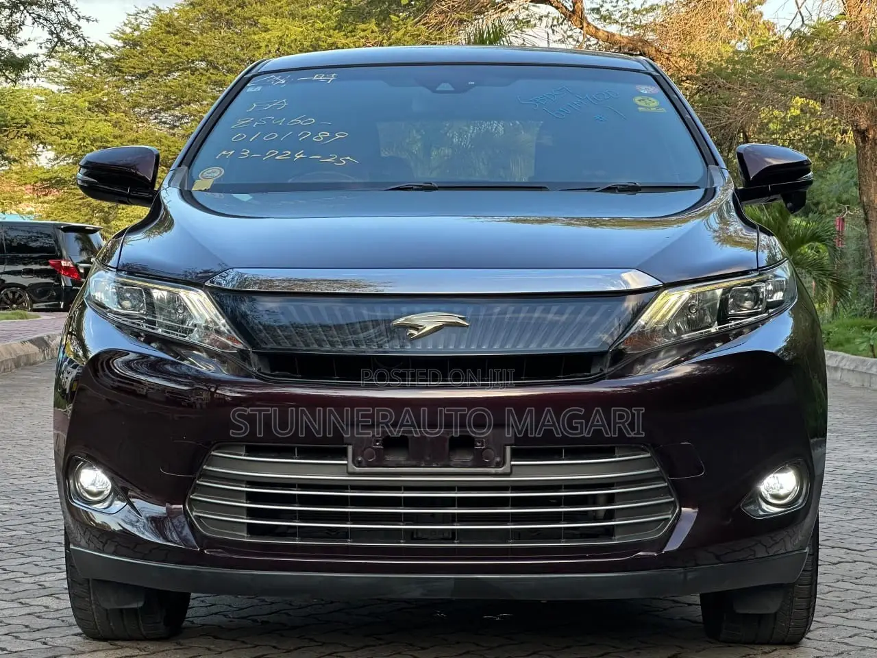Toyota Harrier 2016 Burgundy