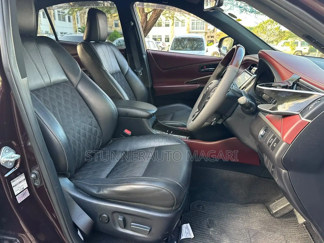 Toyota Harrier 2016 Burgundy