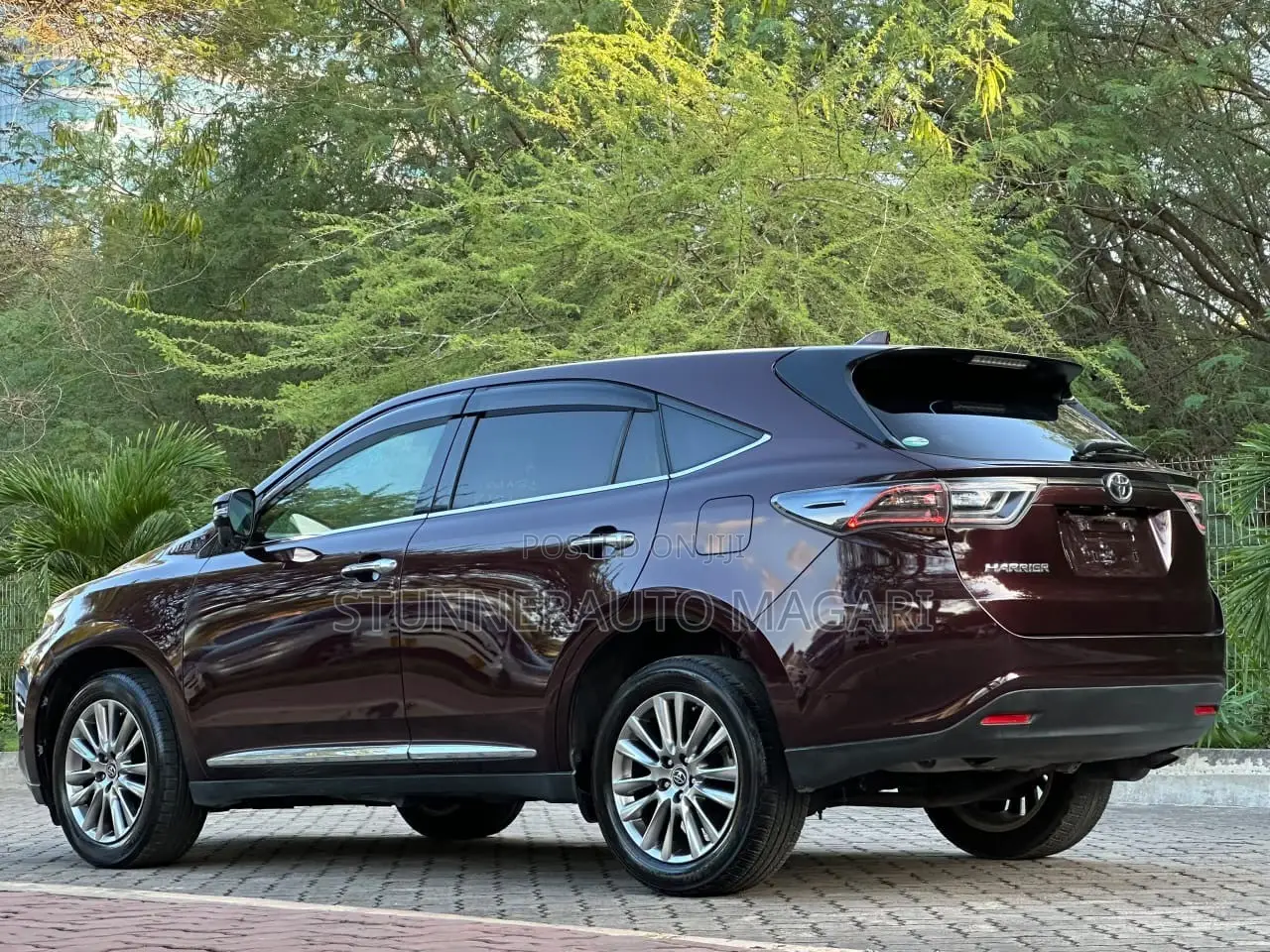 Toyota Harrier 2016 Burgundy