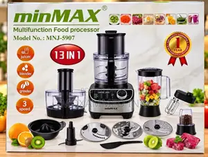 minMAX 13-in-1 Multifunction Food Processor (Model No.: MNJ-5907)