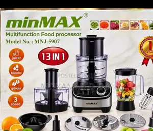 minMAX 13-in-1 Multifunction Food Processor (Model No.: MNJ-5907)