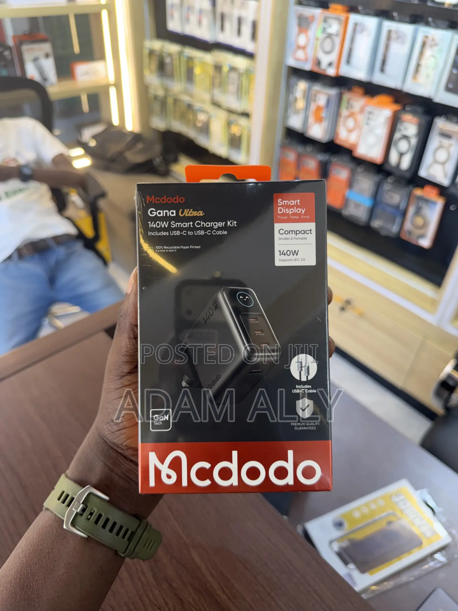 McDodo Gana Ultra 140w Smart Charger Kit