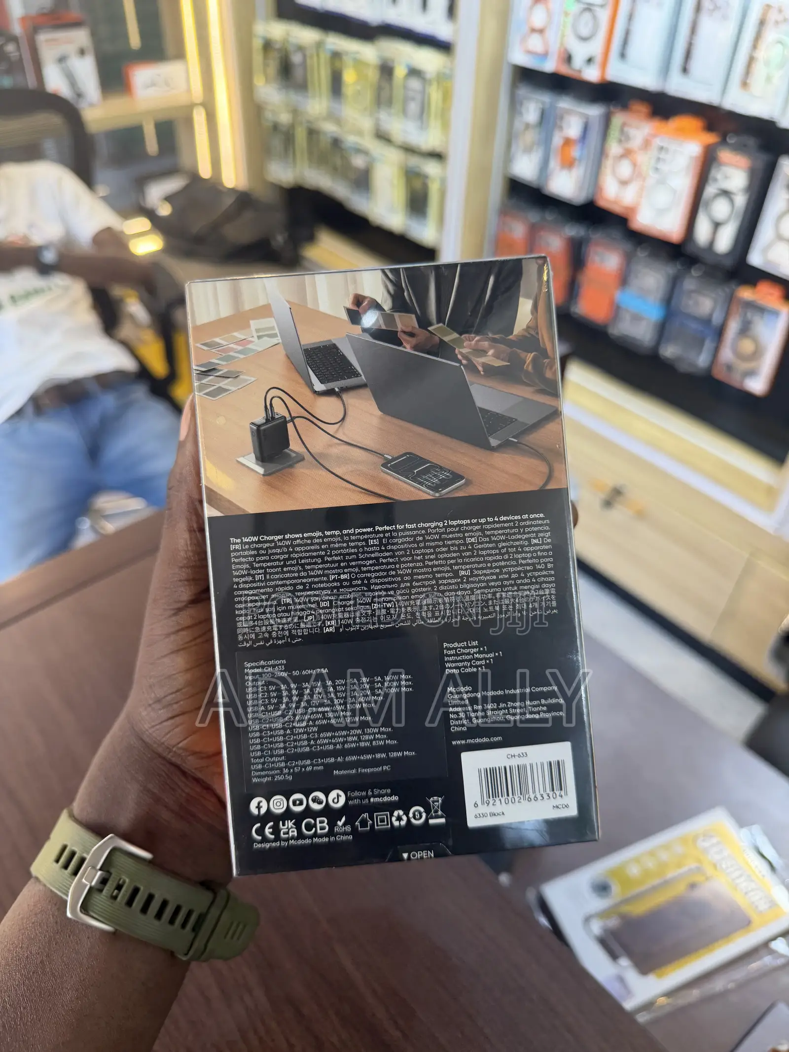 McDodo Gana Ultra 140w Smart Charger Kit
