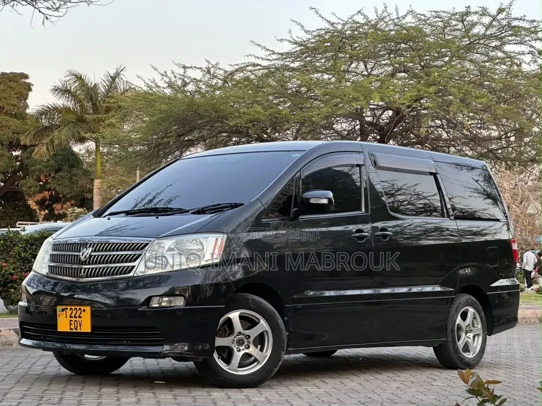 Toyota Alphard 2007 Black
