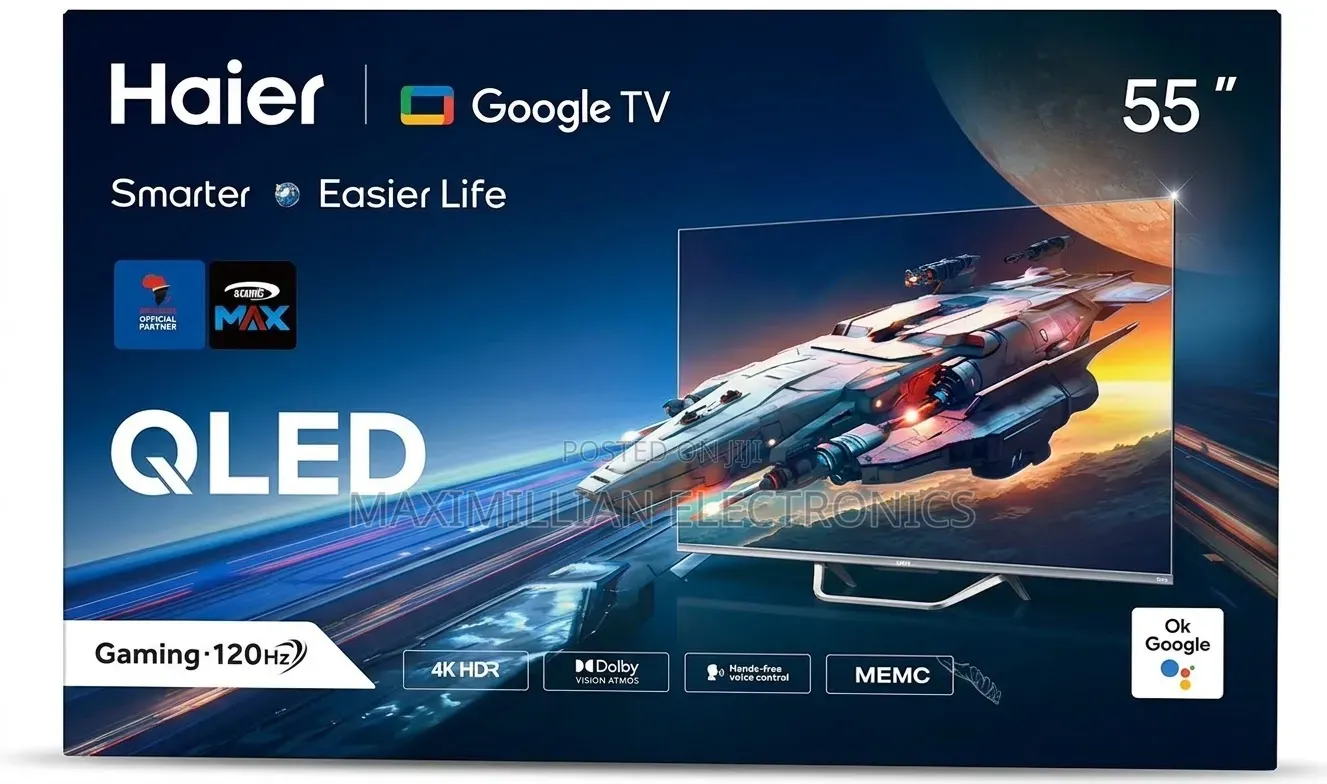 Haier 55-Inch QLED Google TV