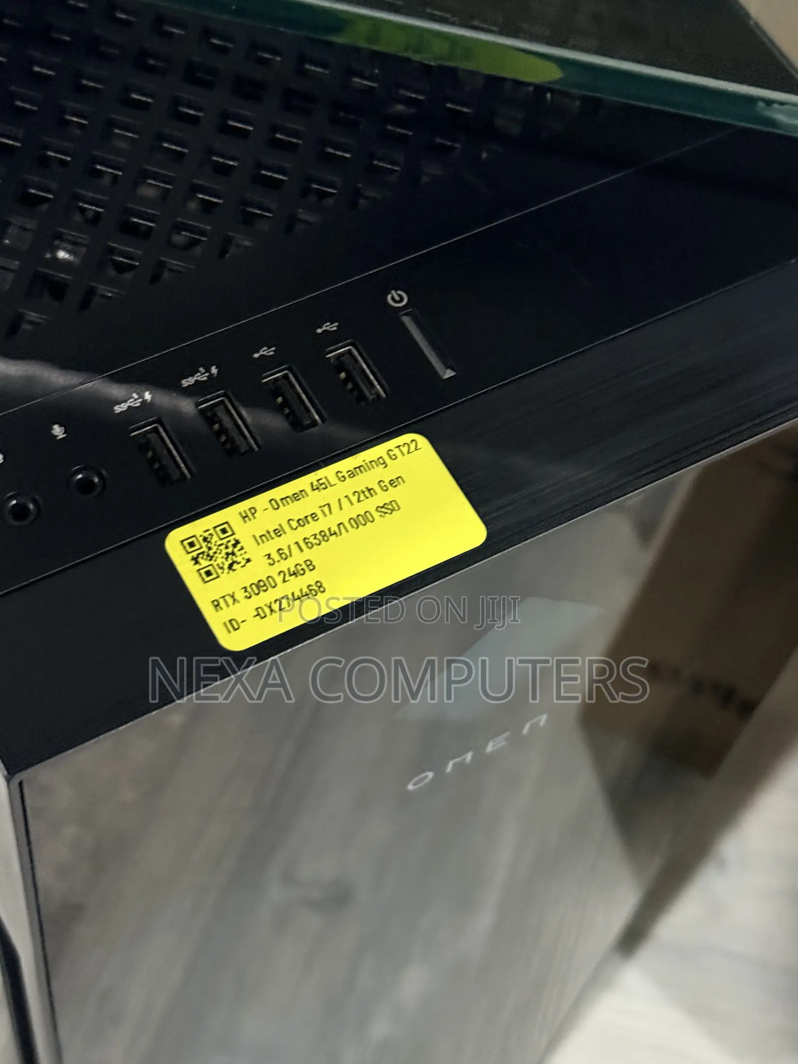 Desktop Computer HP Omen 40L 16GB Intel Core i7 SSD 1T