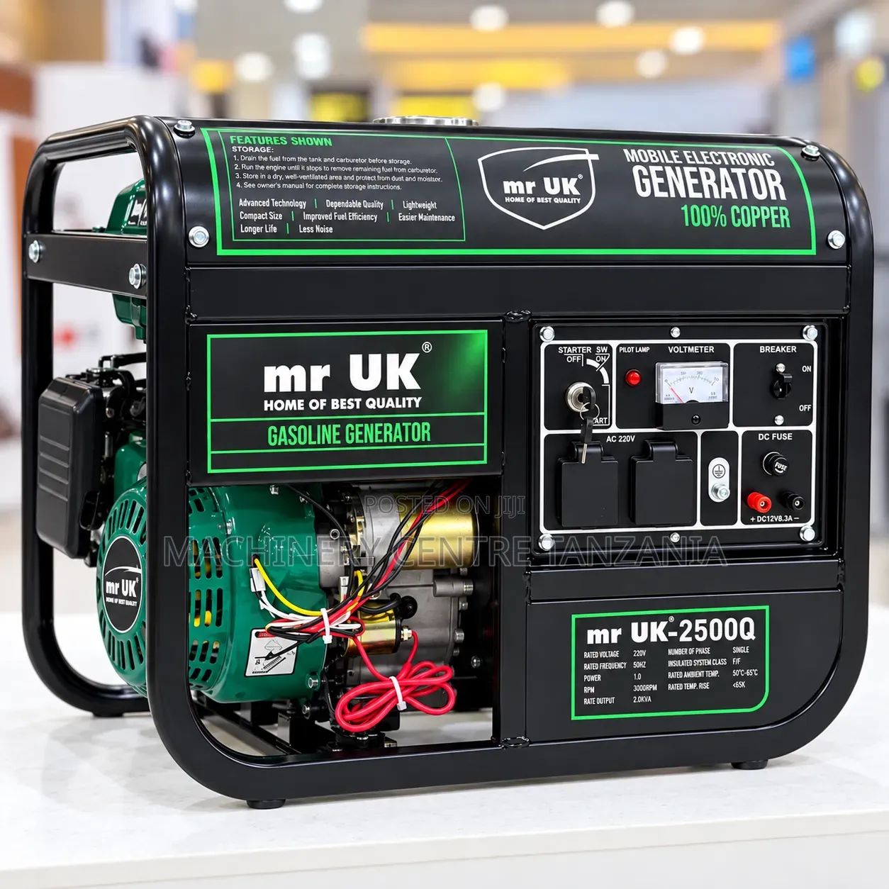 Mr Uk Gasoline Generator 2KVA