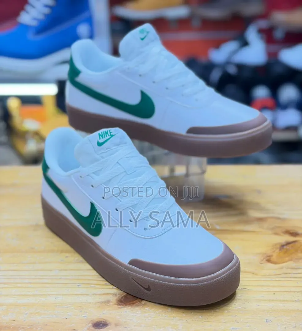 Men's Sneakers Nike White Material Leather