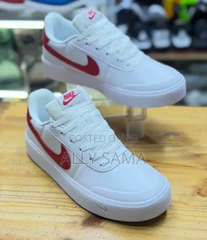 Men's Sneakers Nike White Material Leather
