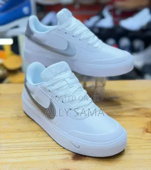 Men's Sneakers Nike White Material Leather
