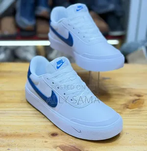 Men's Sneakers Nike White Material Leather