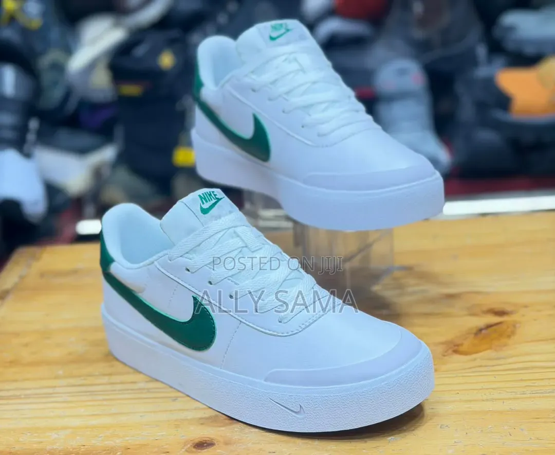Men's Sneakers Nike White Material Leather