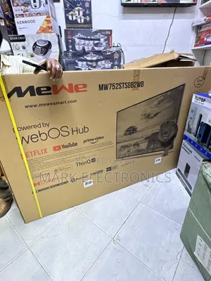Mewe 75" Smart TV Powered by Webos