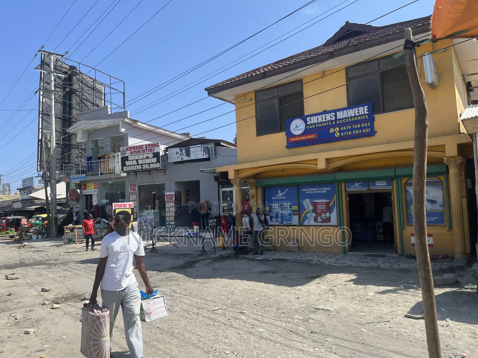 1 Flat Commercial Building Opposite Mwenge Bus Stop