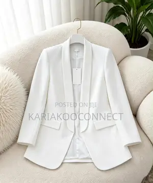 Women's Shawl-Collar Open-Front Blazer