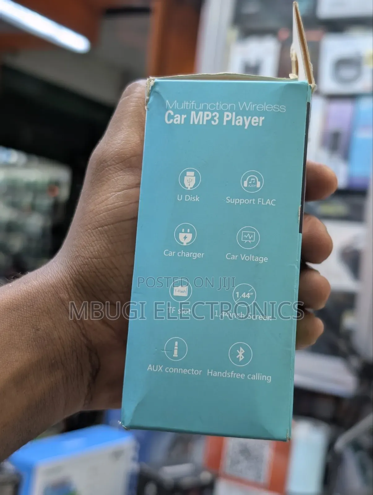 Car Mp3 With Display: Multifunctional Wireless Mp3 Player