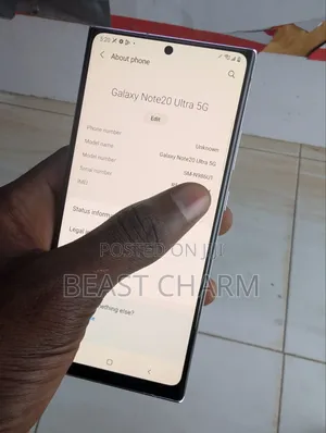 Samsung Galaxy Note 20 Ultra 5G 128 GB Silver