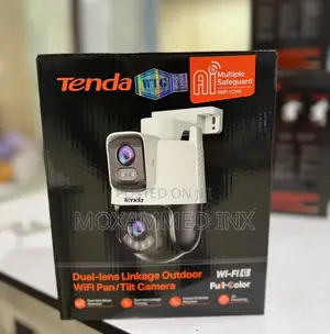 Tenda Dual-Lens Outdoor Wi-Fi Pan/Tilt Security Camera
