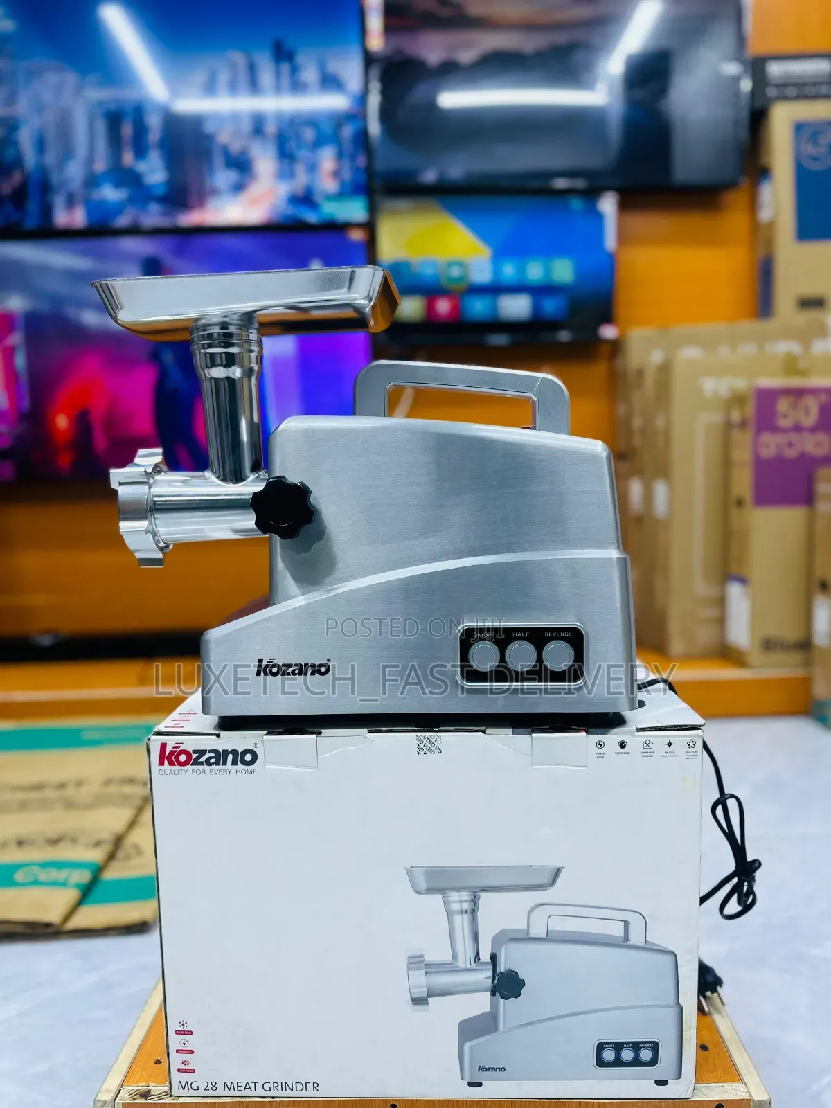 Kozano Stainless Steel Electric Meat Grinder