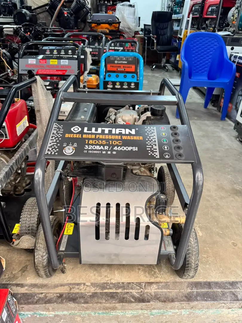 Lutian 10HP Diesel High-Pressure Washer (Model 18d35-10c / 18d36-10c)