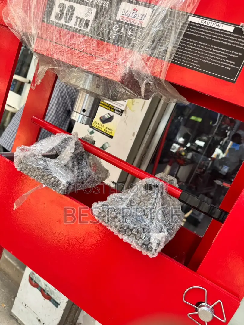 V.KING 30-Ton Heavy-Duty Hydraulic Shop Press