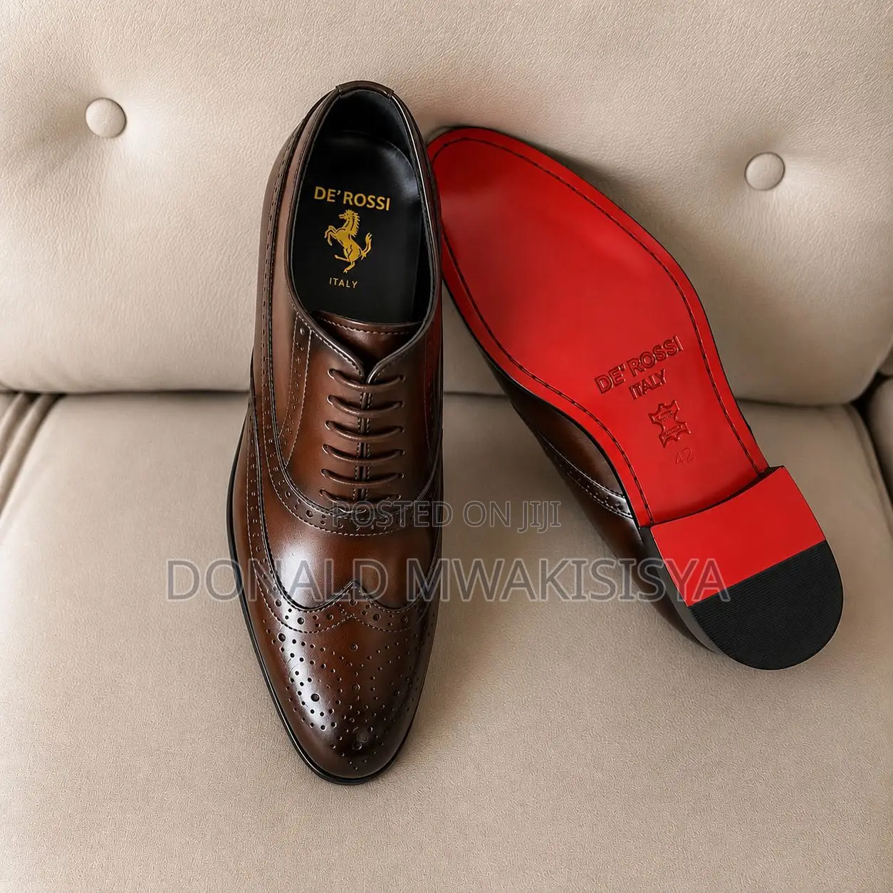 De'rossi Italy - Luxury Brogue Edition