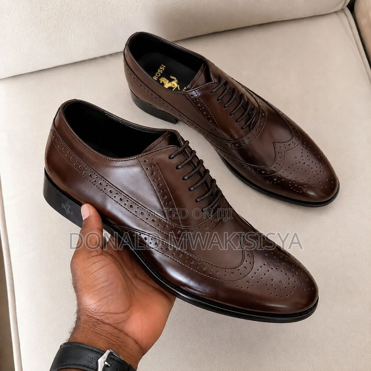 De'rossi Italy - Luxury Brogue Edition