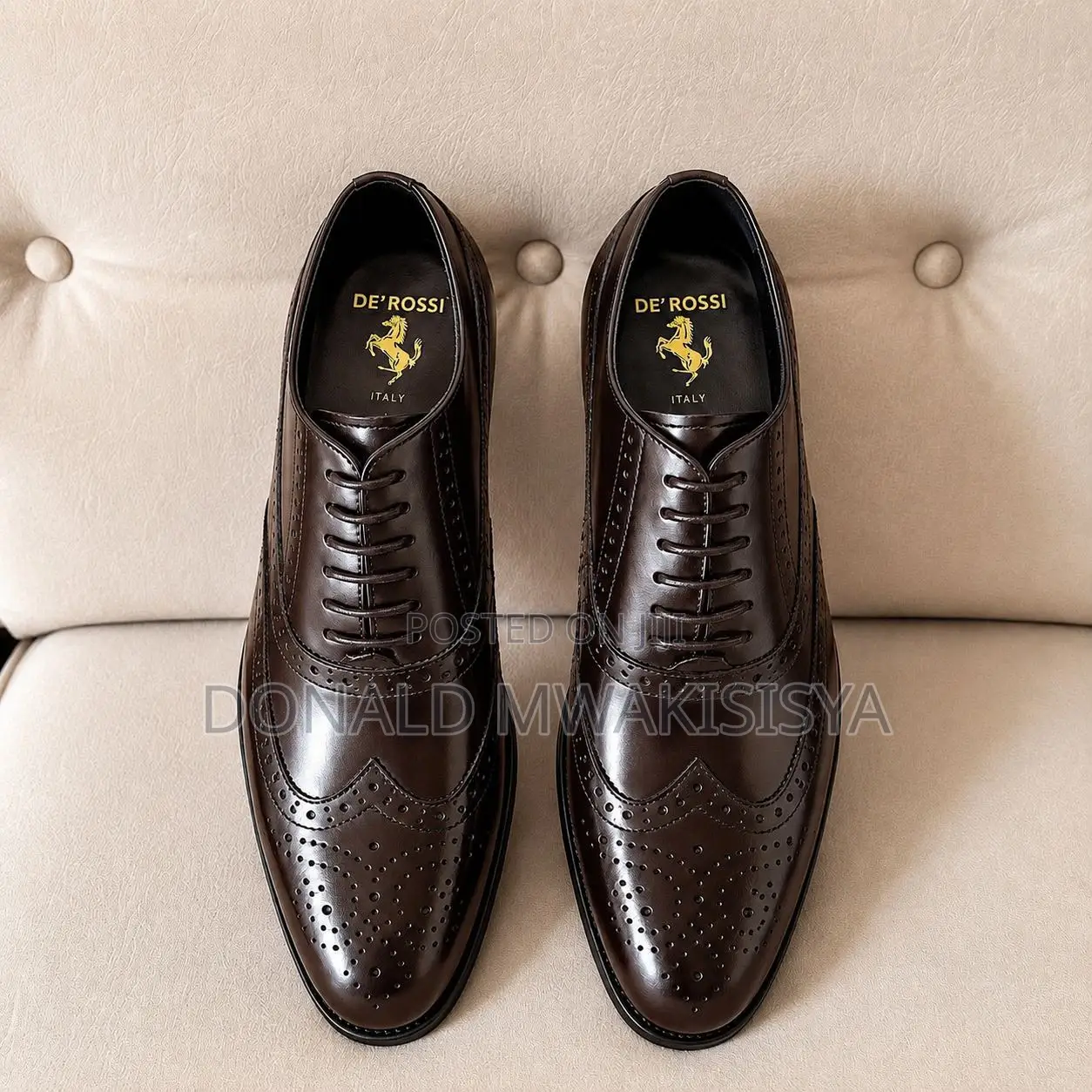 De'rossi Italy - Luxury Brogue Edition