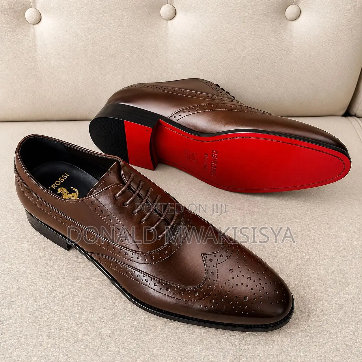 De'rossi Italy - Luxury Brogue Edition