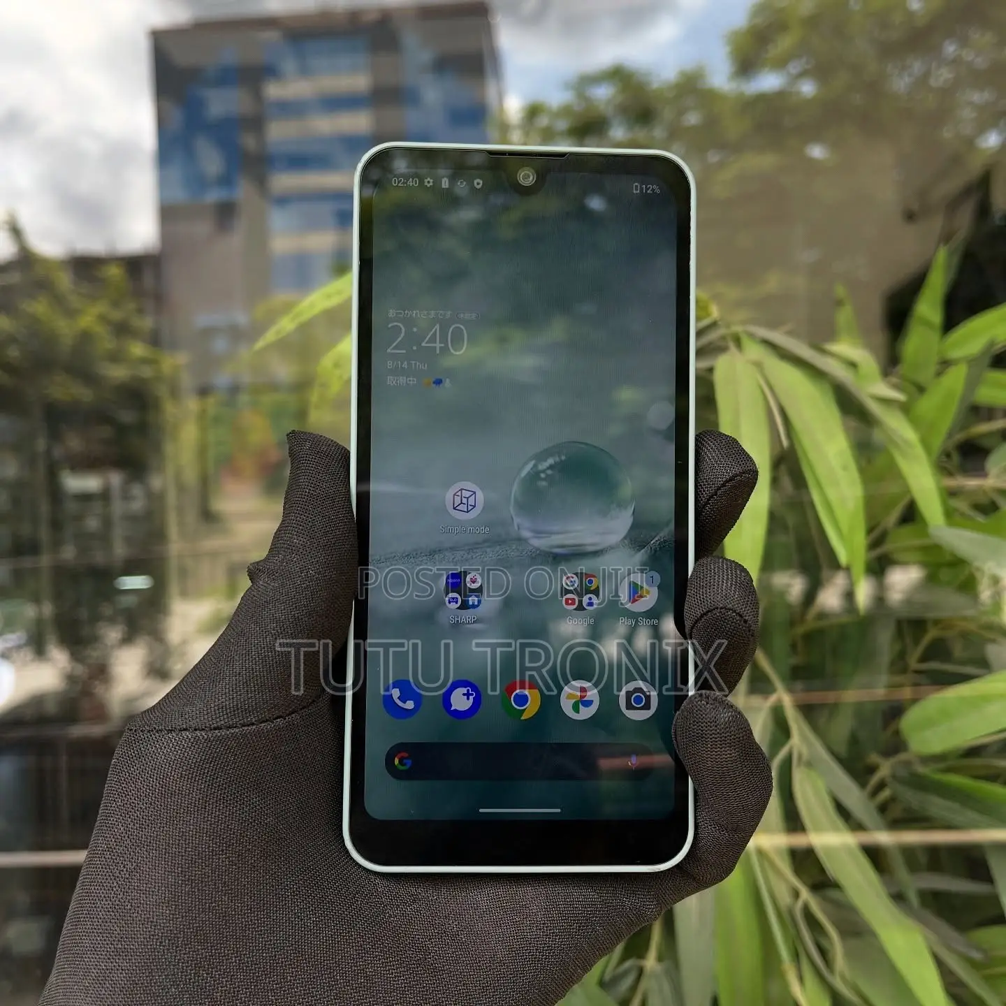 Sharp Aquos wish 64 GB Green