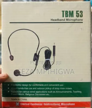 TBM 53 Headband Microphone (Mic Ya Kichwani / Headset Mic)