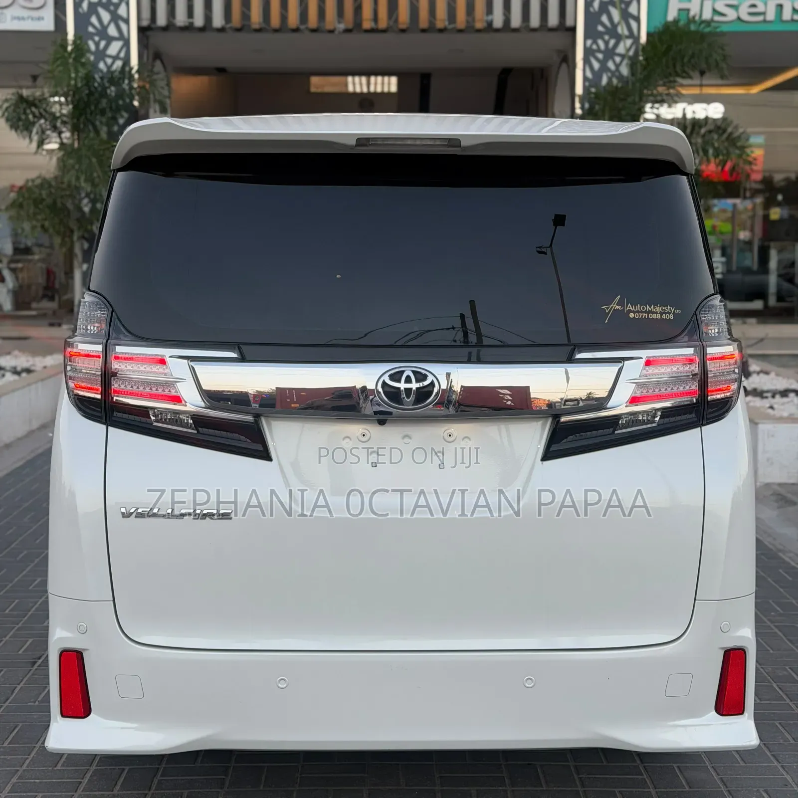 Toyota Vellfire 2015 White