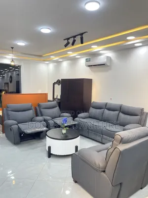 Recliner Sofa Grey Color