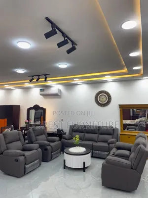 Kijivu Recliner Sofa Set
