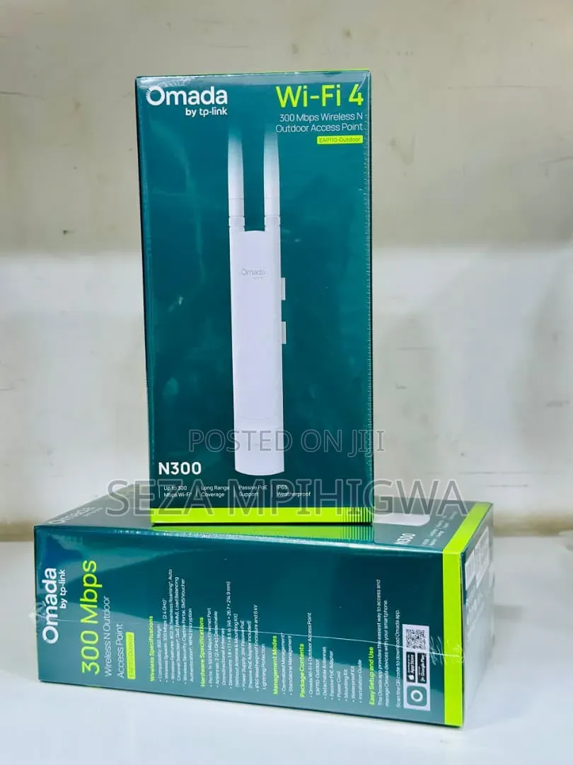 TP-Link Omada EAP110-Outdoor 300Mbps Wireless N Outdoor Access Point
